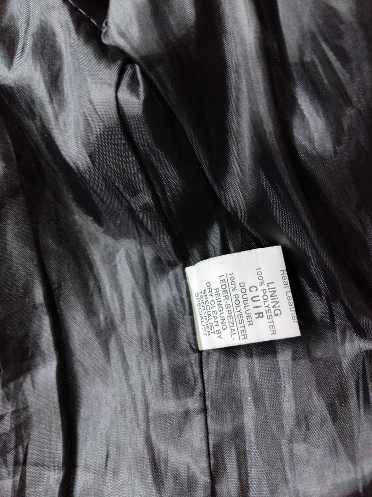 Domaze Black Leather Jacket