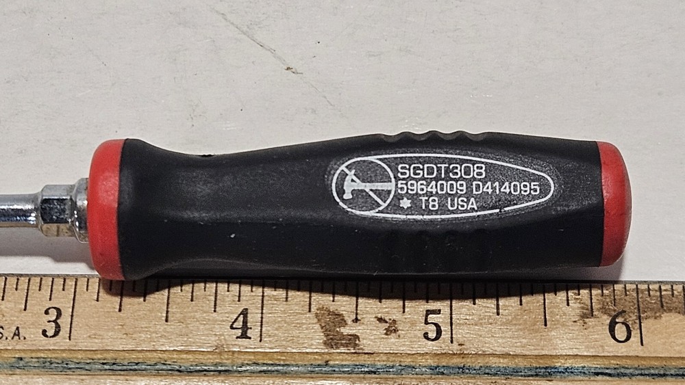 Snap On Tools T8 Torx Screwdriver SGDT308