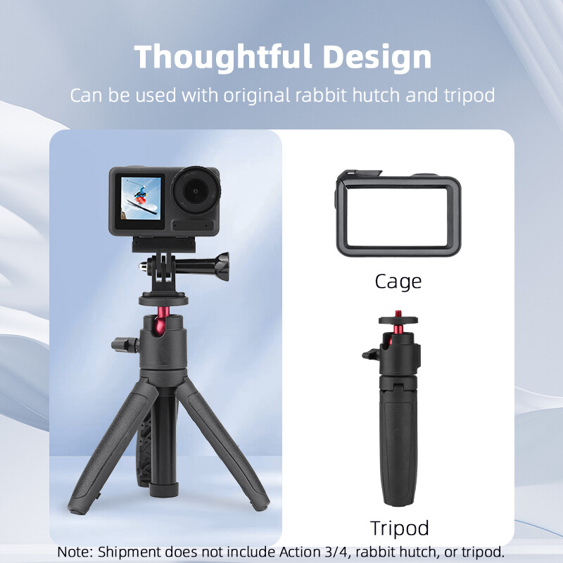 Accessories For DJI Action 3/4 Camera Magnetic Quick Release Mount Base Black