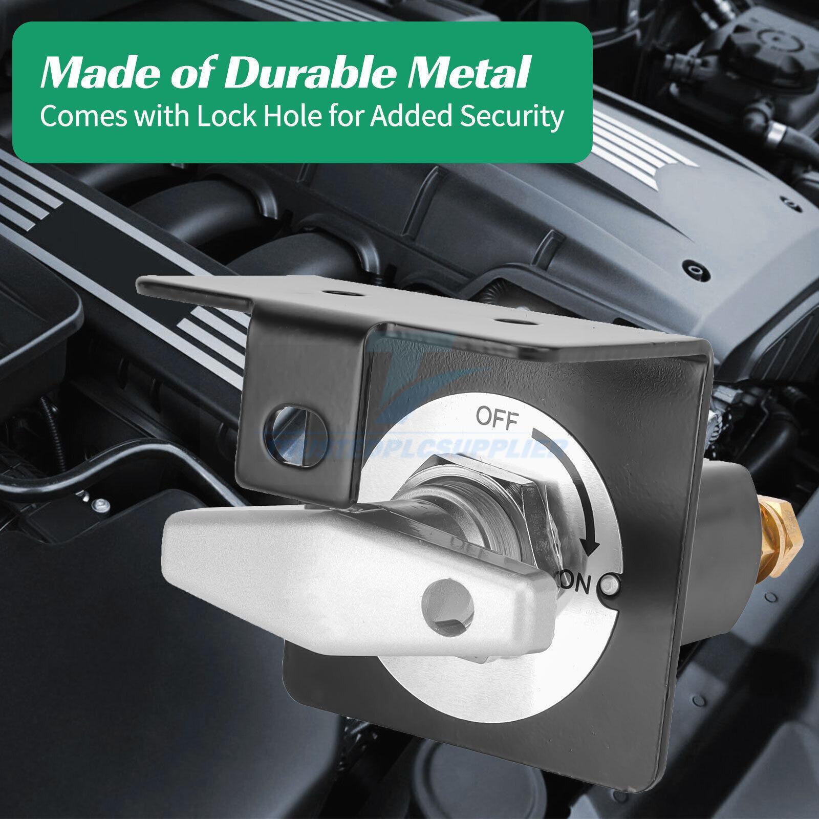 Battery Kill Switch Disconnect Isolator Power Cut OFF Car Boat Marine RV 12V-36V