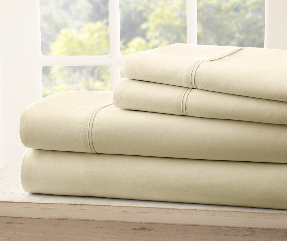 Royal Bliss Softest-Coolest-Deep Pockets-Elasticized-6PC Sheets Set King Size