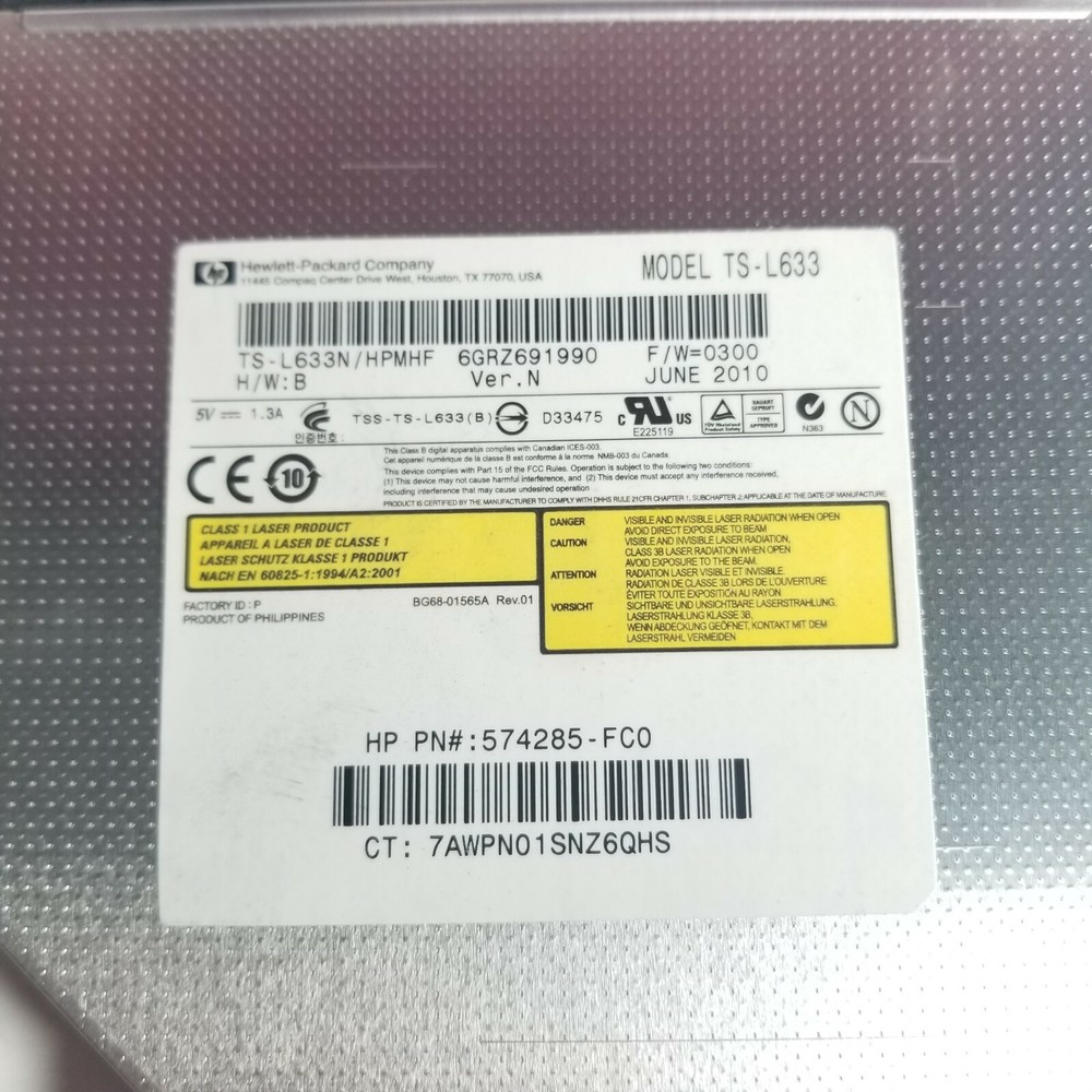 HP PROBOOK 4520s DVD/ CD ROM LAPTOP 574285