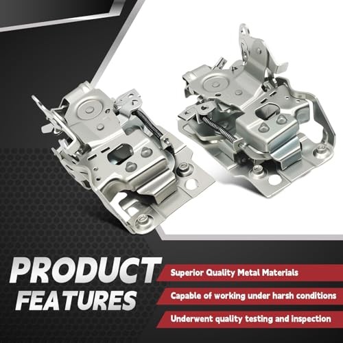 Pair Door Lock Latch Assembly Front Driver and Passenger Side Compatible with