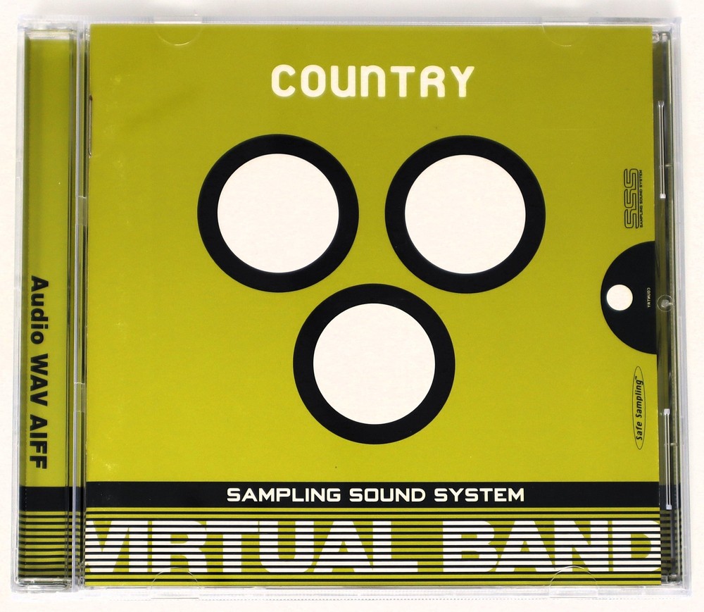 Sounds Good Country Sampling Sound System Sample/Sound Library/Sampling CD
