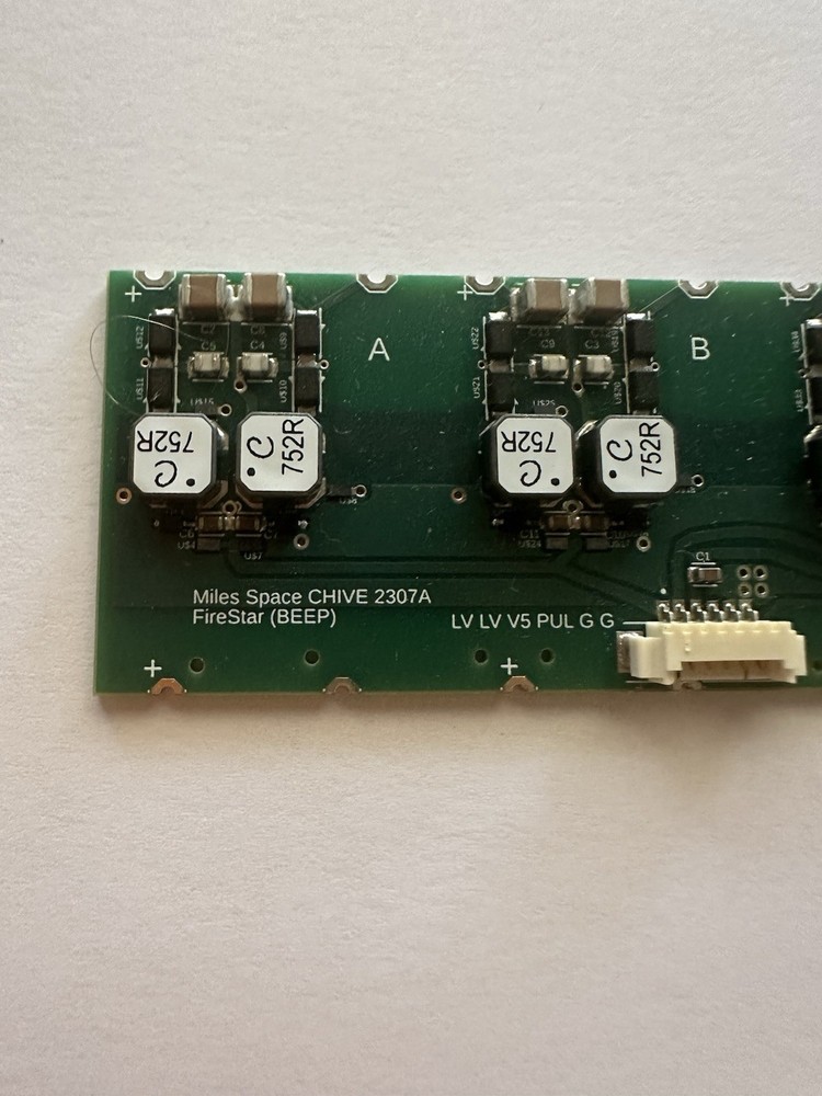 Miles Space CHIVE 2307A FireStar PCB Board Assembly Module