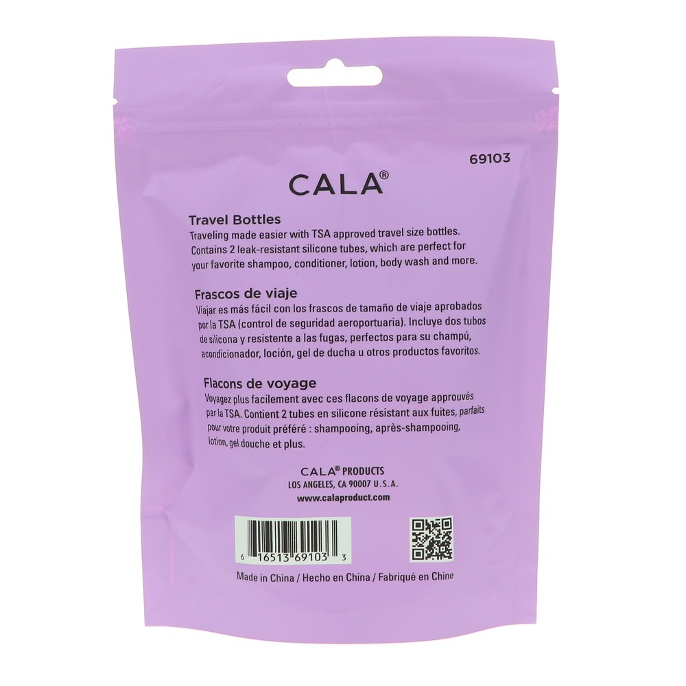 CALA Silicone Travel Bottles Mint