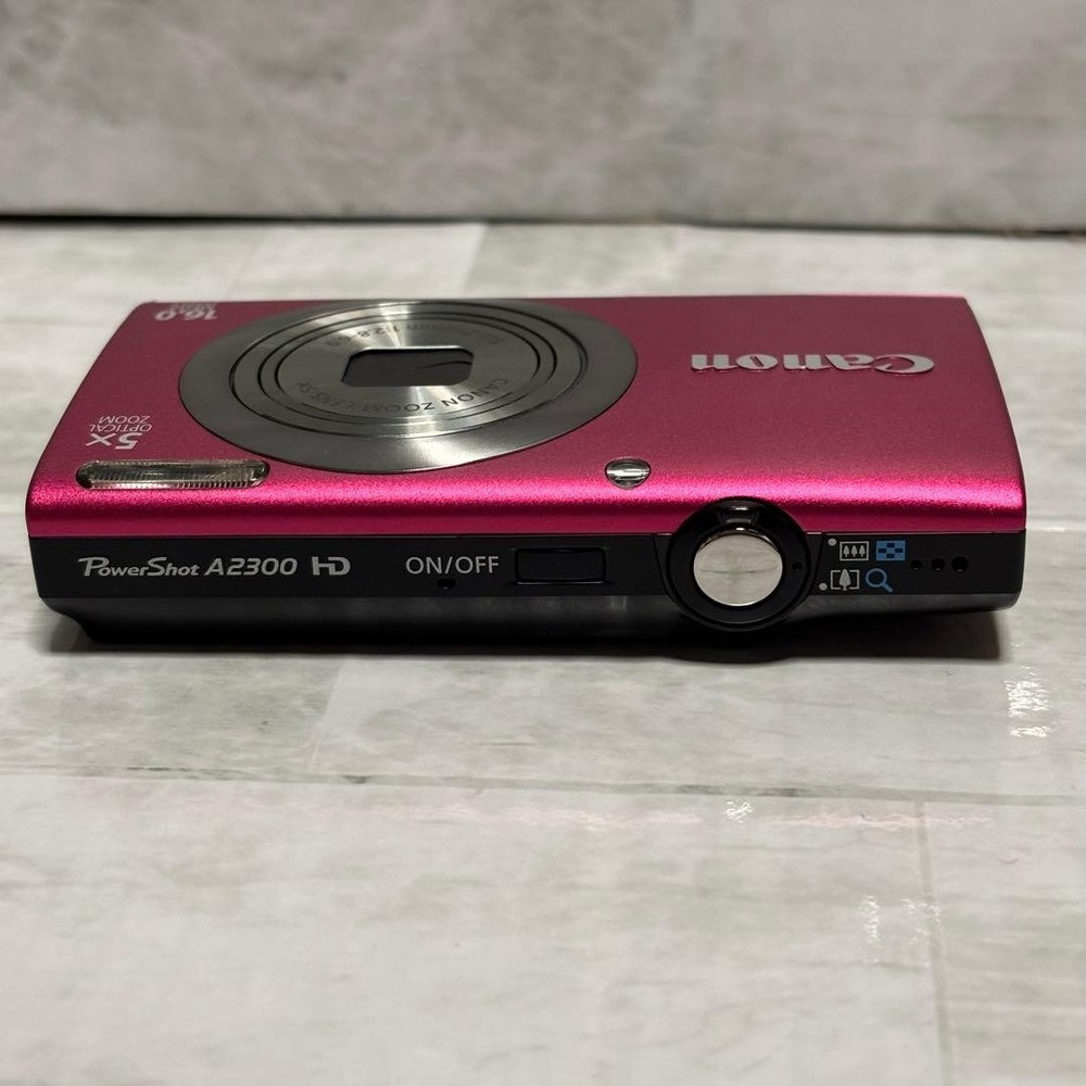 Canon PowerShot A2300 Pink Compact Digital Camera Tested Working Japan
