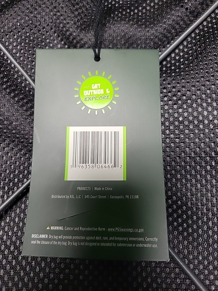 Quest Water Resistant 20L Backpack Gray PAD00225