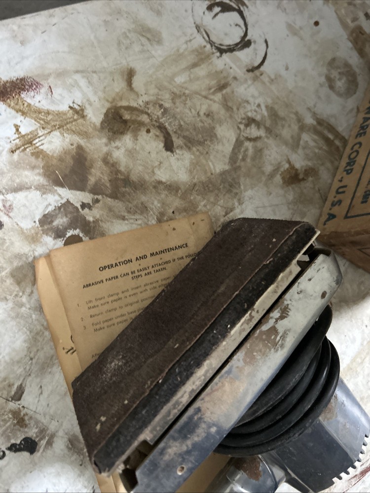 Sentry Orbital Sander model 7180 Type 1