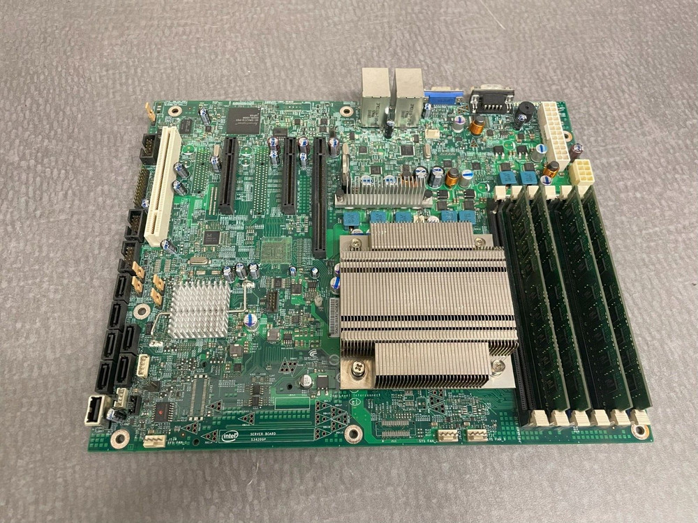 ** Intel Xeon 2.67 GHz X3450 CPU, S3420GP Server Motherboard, 16GB RAM