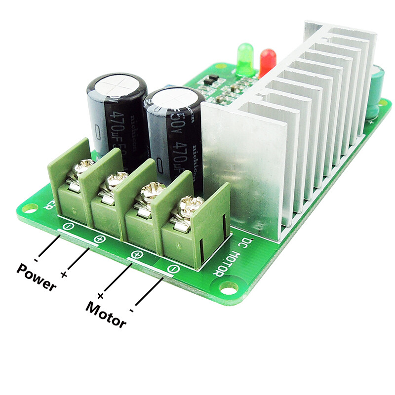 DC 10-40V 10A PWM Brush Motor Speed Controller Governor Current limiter Module