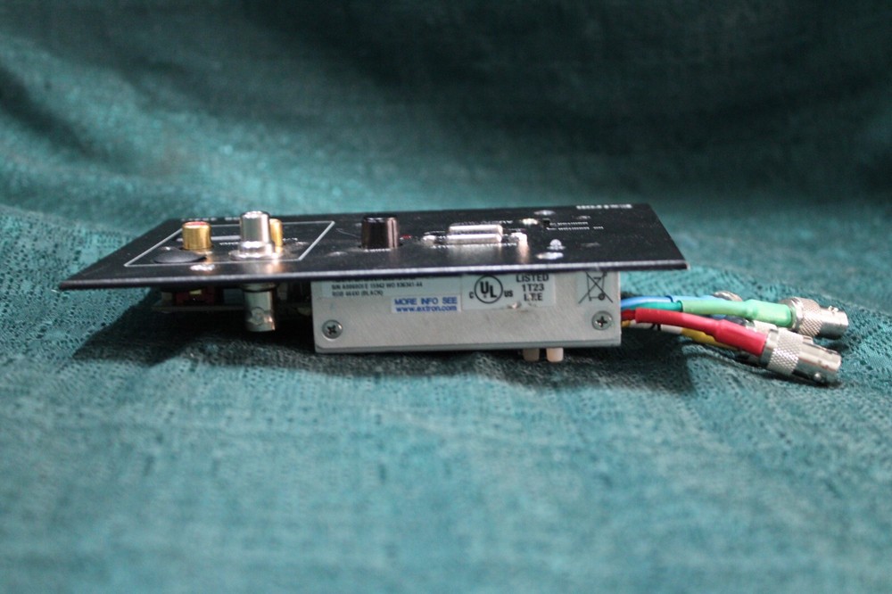 Extron 464xi DIP Switches Architectural Interface with AV Connectivity