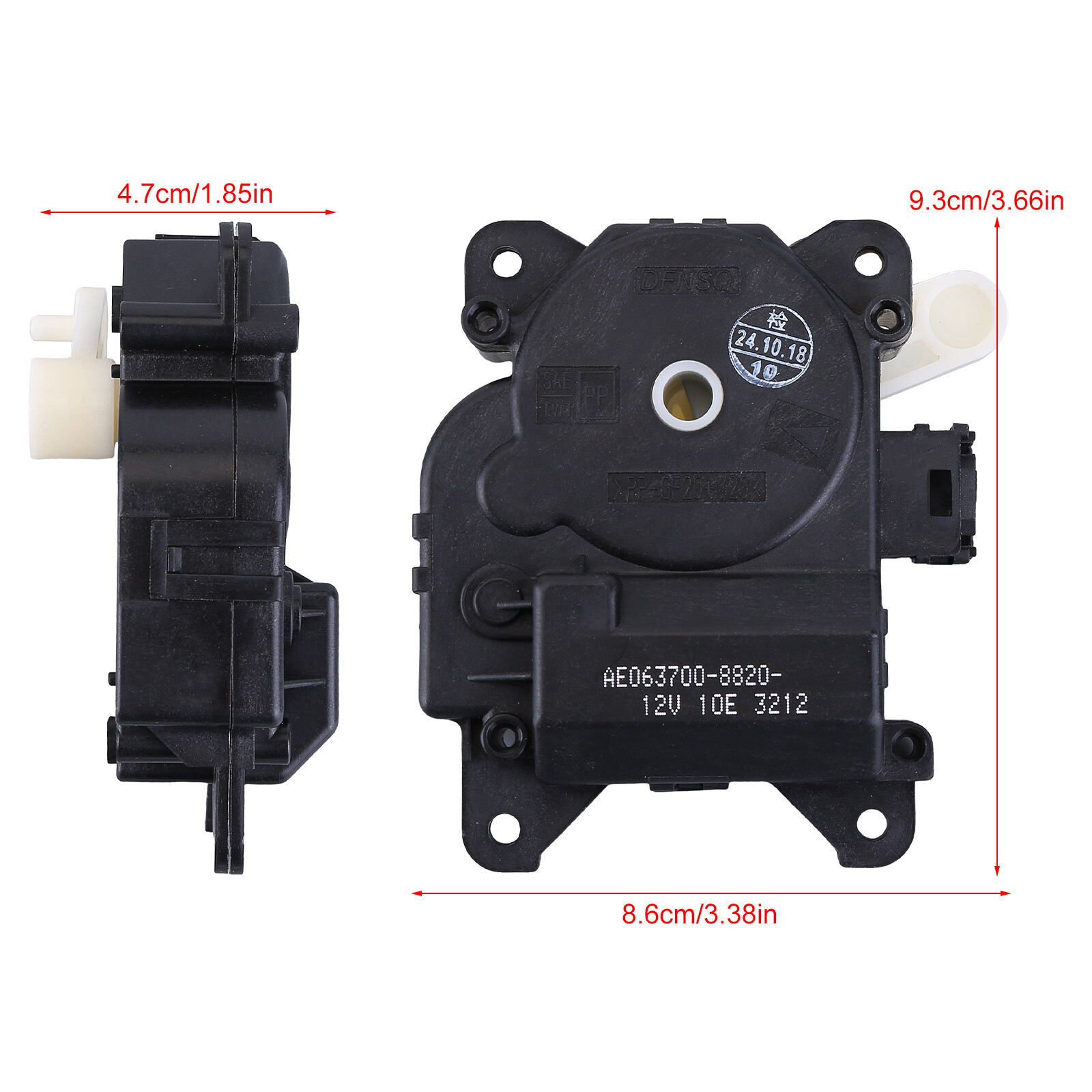 8710607070 Heat Heater A/C Air Vent Blend Door Actuator For Lexus Toyota 1999-10