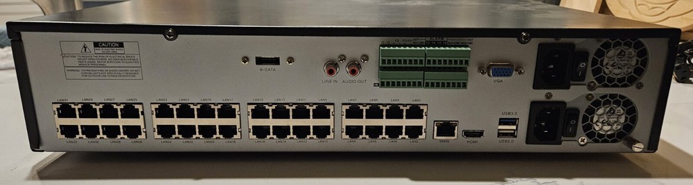 Bolide NVR 64ch Non Poe