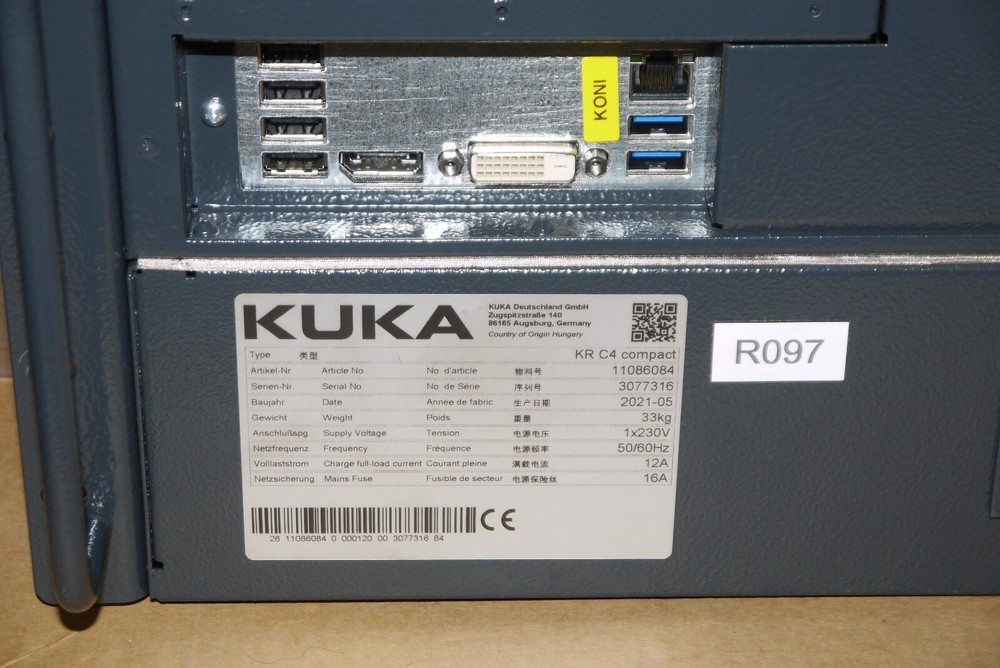 KUKA KR C4 Compact Robot Controller 11086084 New
