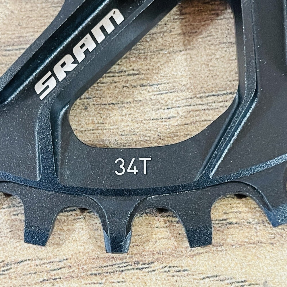 SRAM X-Sync 34T Direct Mount Chainring 6mm Offset Black