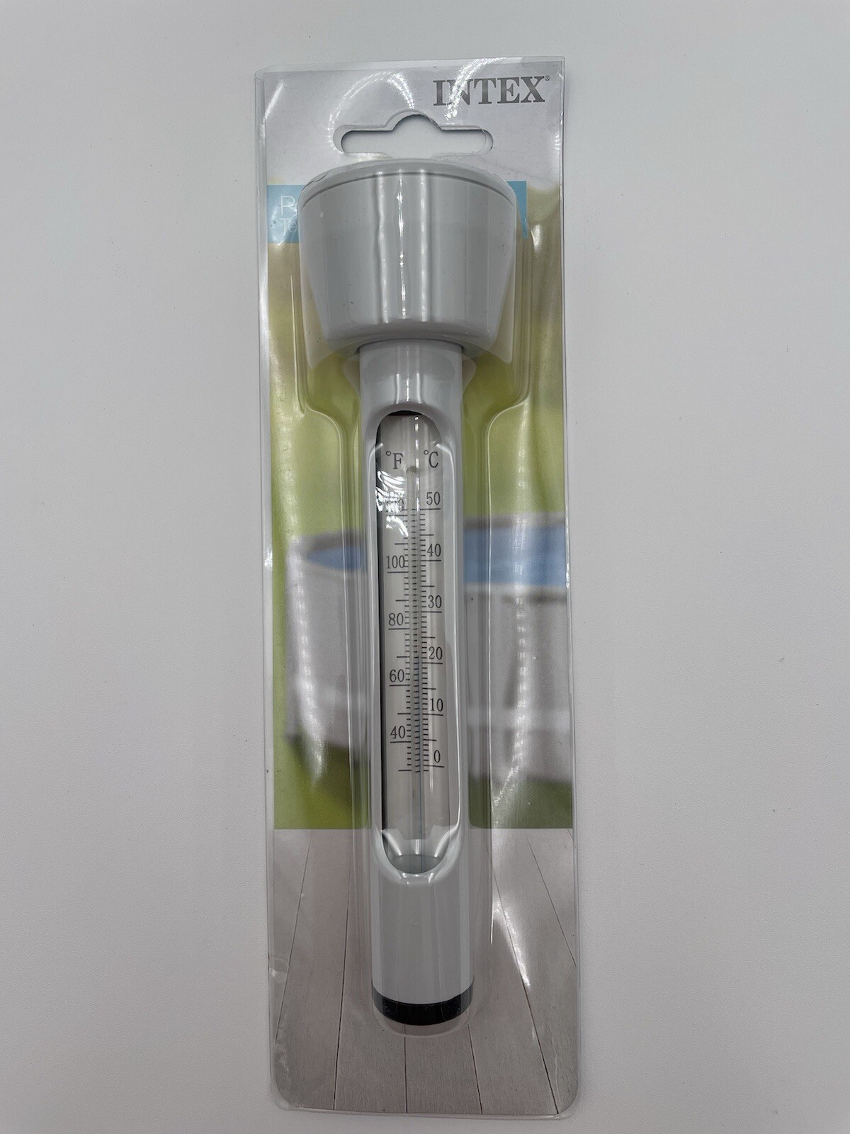 Pool Spa Thermometer Intex Floating Hot Tub White Fahrenheit & Celsius Lot Of 2