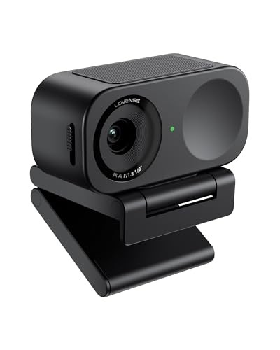 Webcam 2 4k for PC, Live Streaming Camera 1/2" Sensor True Lovense Webcam 2