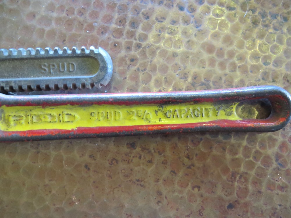 Rigid Spud Wrenceh 2 5/8" Capacity