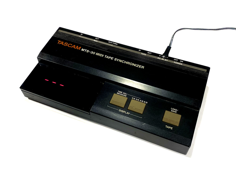 TASCAM MTS-30 MIDI Tape Synchronizer - POWERS ON, UNTESTED