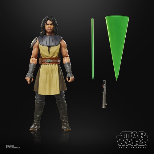 Star Wars: The Clone Wars - Black Series - Quinlan Vos Action Figure [New Toy]