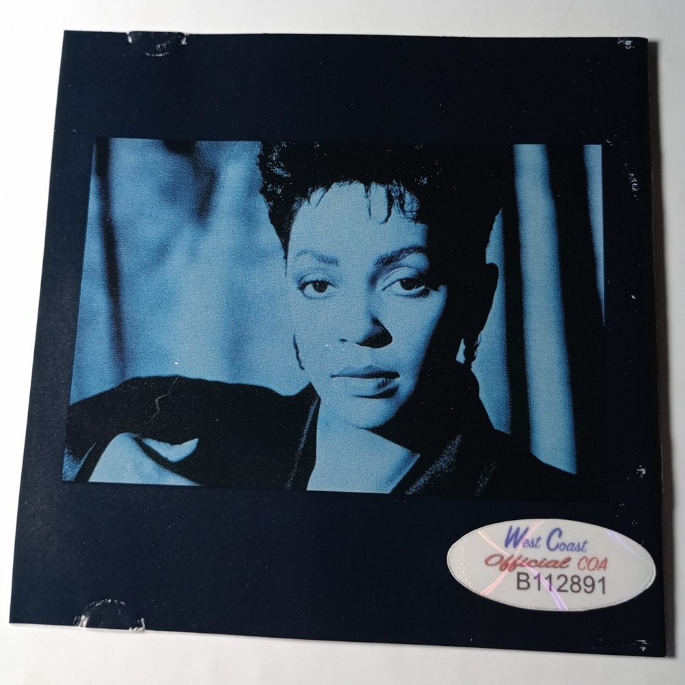 Anita Baker Signed Compositions CD Booklet COA Authenticated Now...