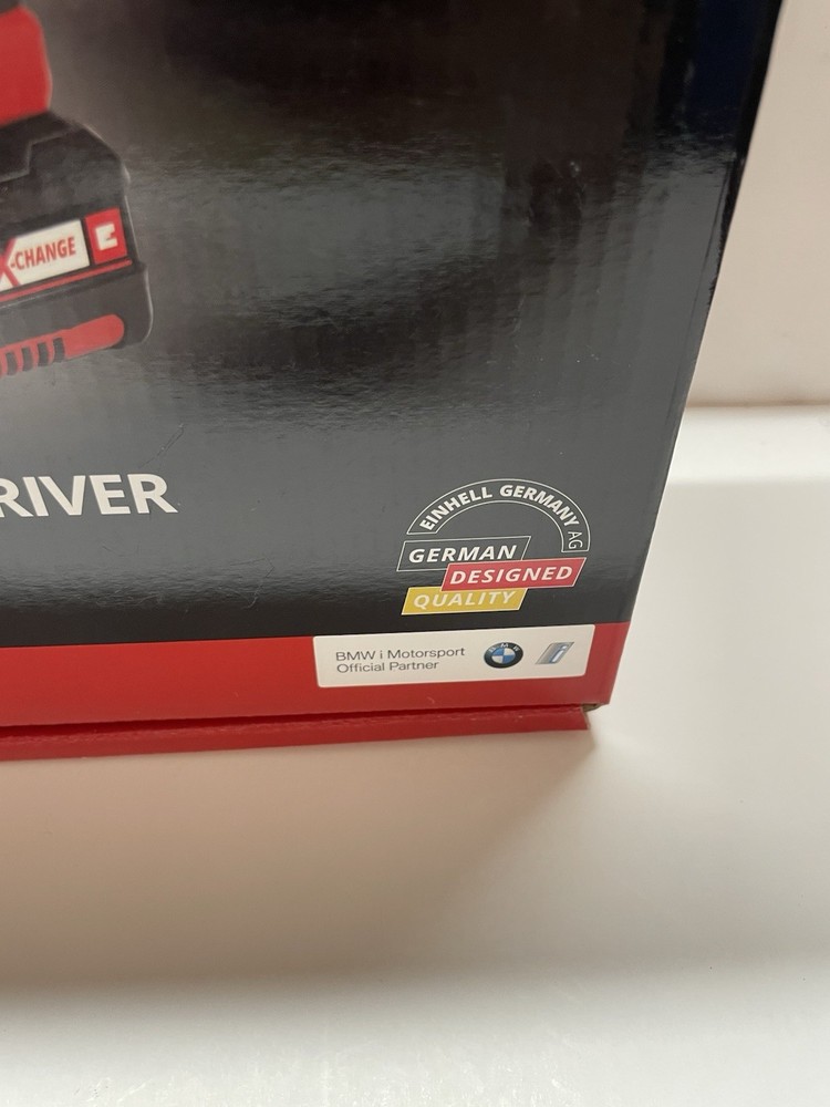 Einhell 18-Volt Cordless 3/8-Inch Variable Speed Drill/Driver TC-CD 18/35 Li-NEW
