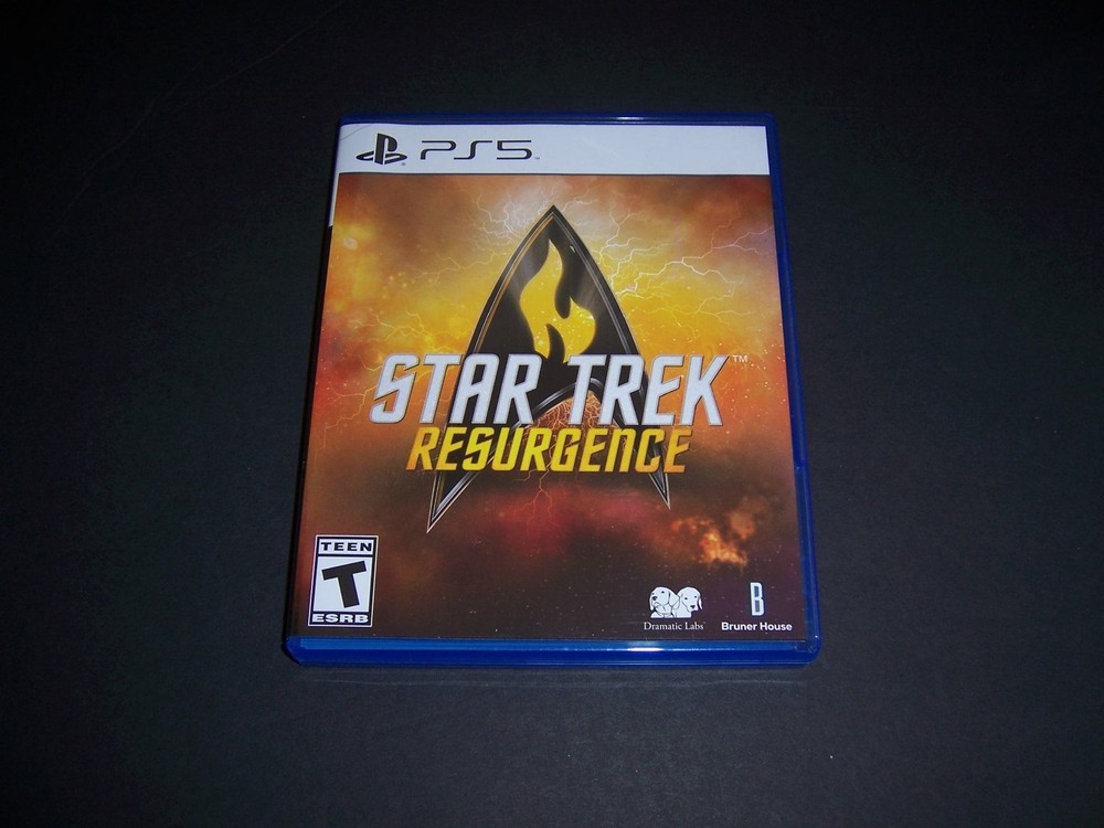 Authentic Case & Artwork ONLY - Star Trek Resurgence PlayStation 5 PS5 Box