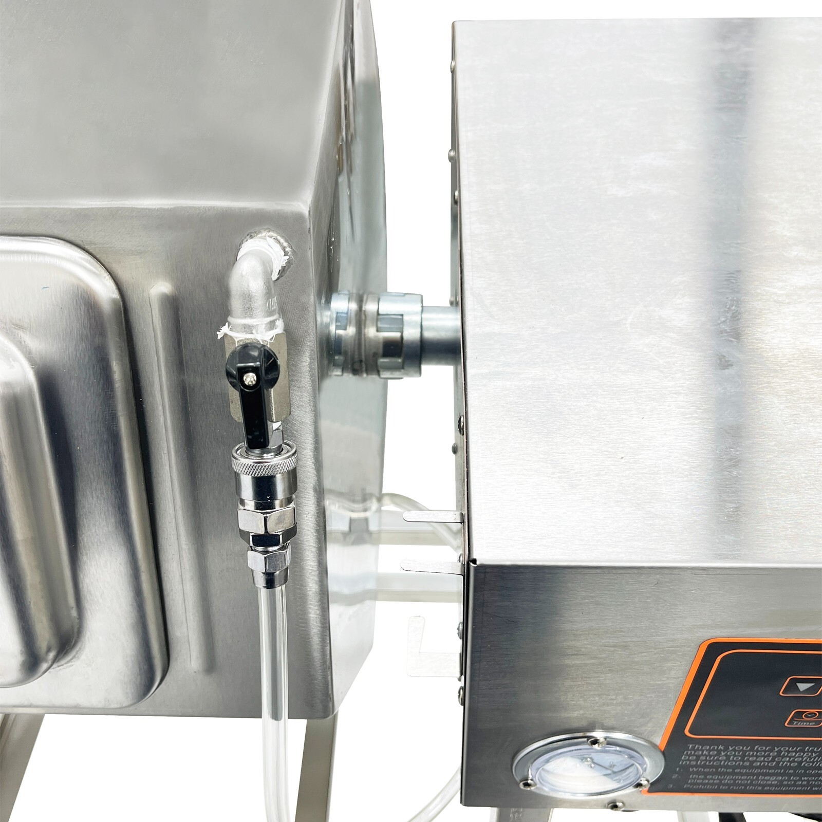 USED -70L Vacuum Tumbler Marinator Meat Vegetable Marinate Machine Tilted Hopper