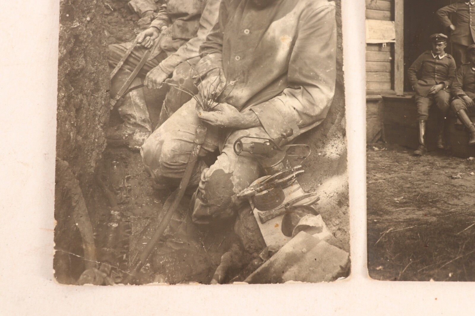 WW1 German Lot of 2 Real Picture Post Cards- p493