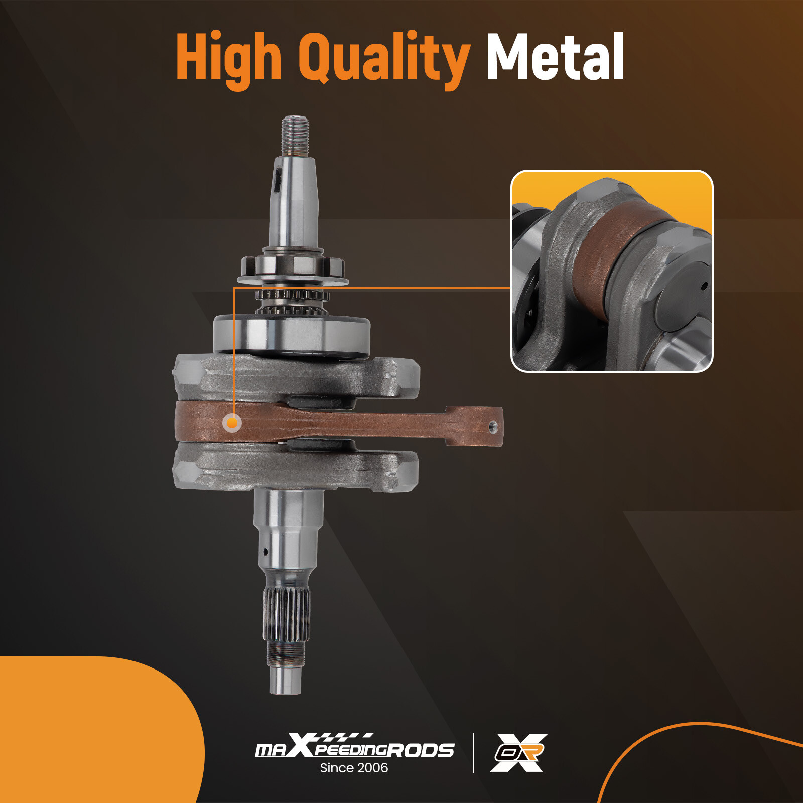 Crankshaft Crank Shaft For Crank Shaft Yamaha Grizzly Kodiak Viking 700 14-2020