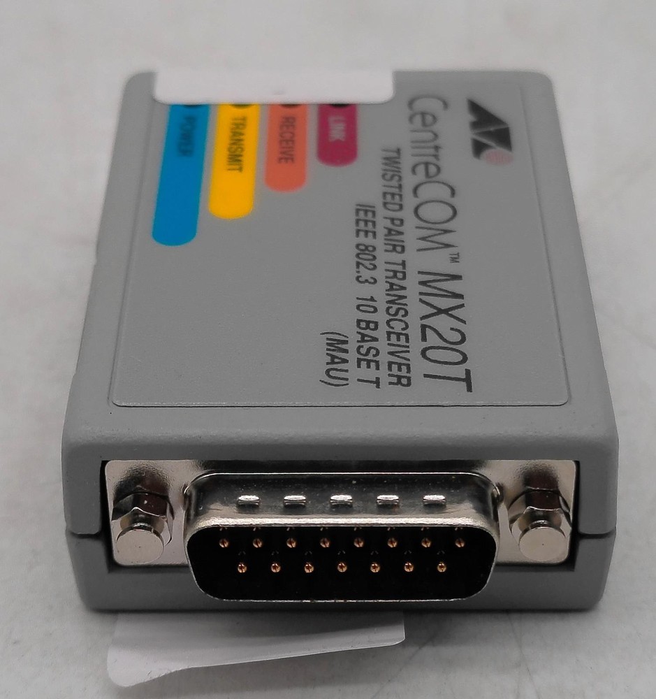 ALLIED TELESYN CENTRECOM MX20T AT-MX20T TWISTED PAIR TRANSCEIVER