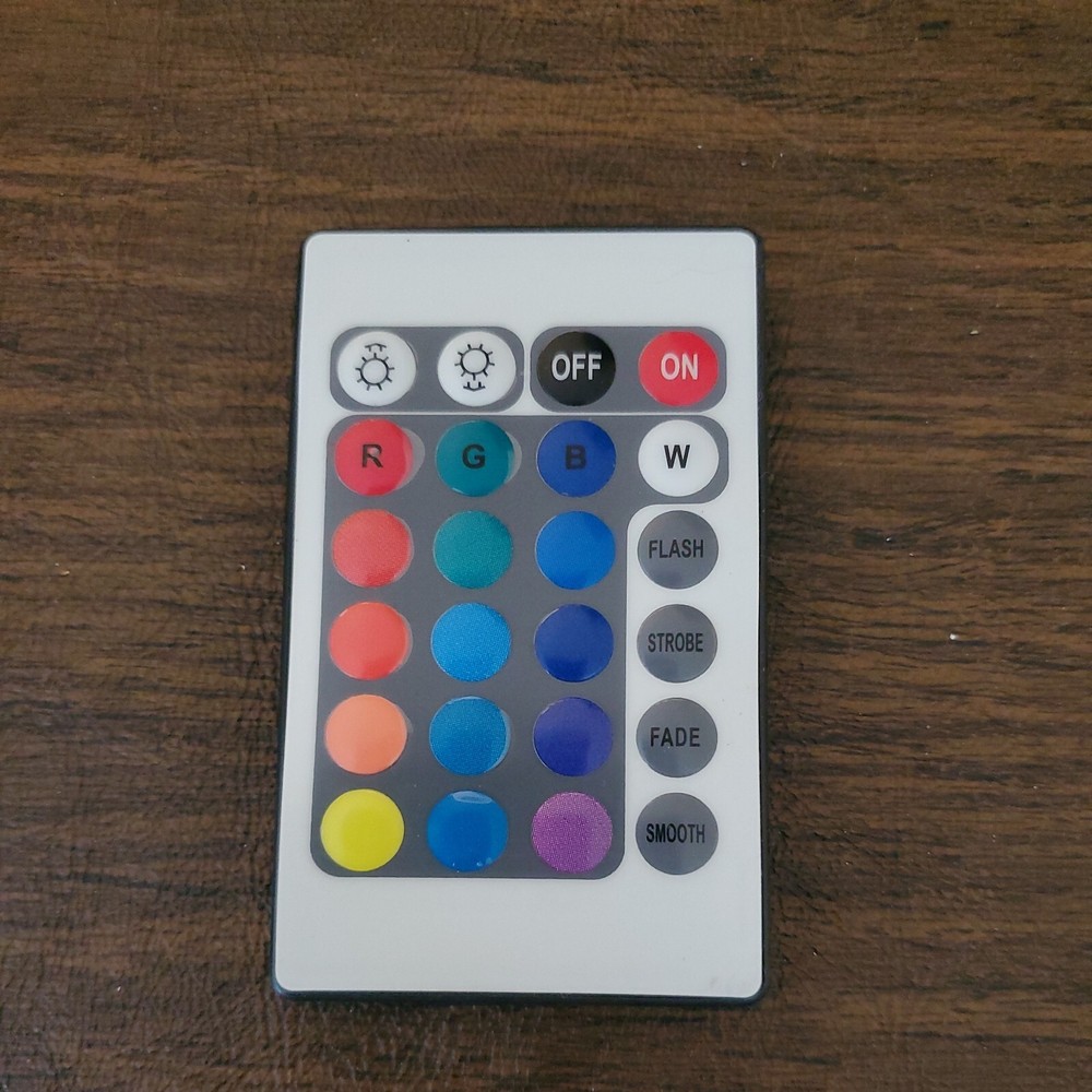 Lighting Remote Control 24-Key Replacement Controller EUC LED Light Remote