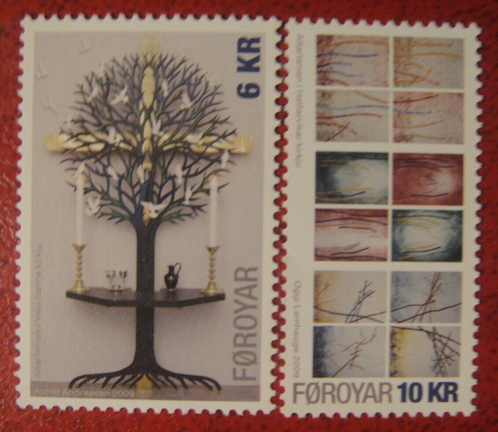 Faroe Islands 2009. Altarpieces. MUH.