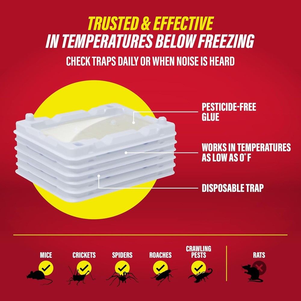 Catchmaster Mouse & Insect Glue Trays for Cold Weather