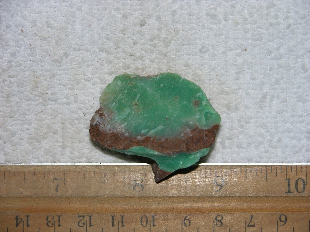 Chrysoprase rough mixed gem grade Australia 1.5 inch C82