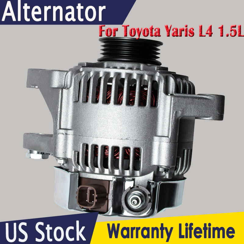 Alternator For 2006-2014 09 10 11 12 13 Toyota Yaris L4 1.5L 80A 12V#104210-8400