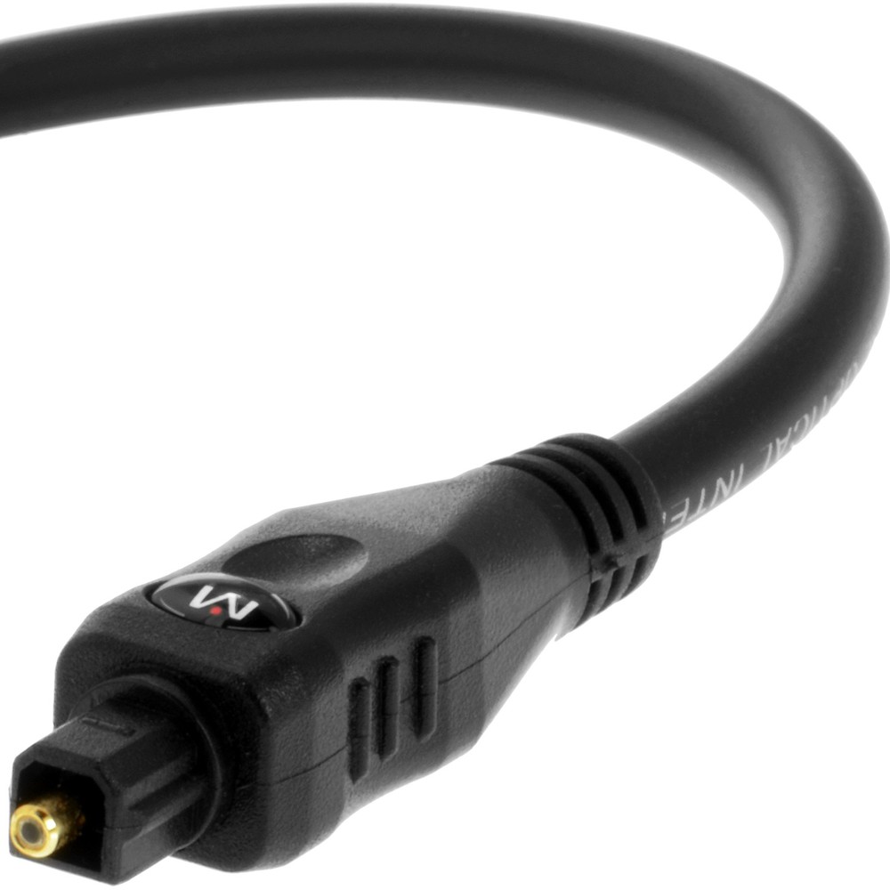 Toslink Cable (6 Feet) - Optical Digital Audio Cable