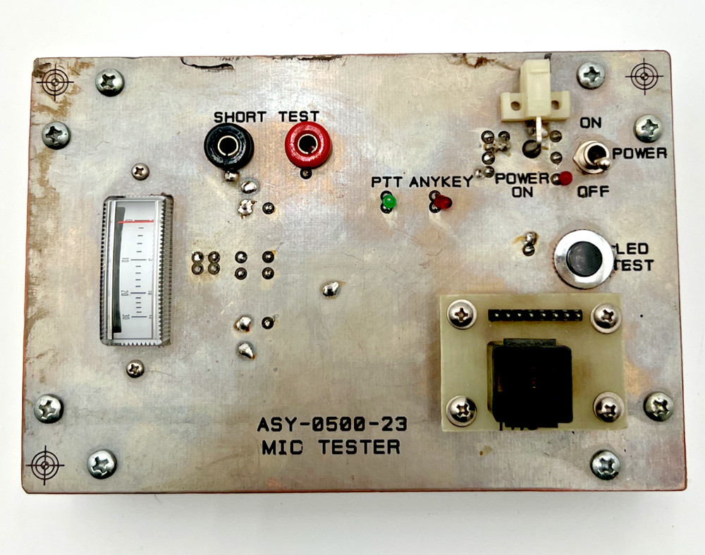 MIC TESTER ASY-0500-23 UNTESTED