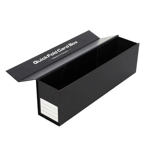 Trading Card Storage Boxes Quick Fold Box - Magnetics Closure & Fits Top Loader