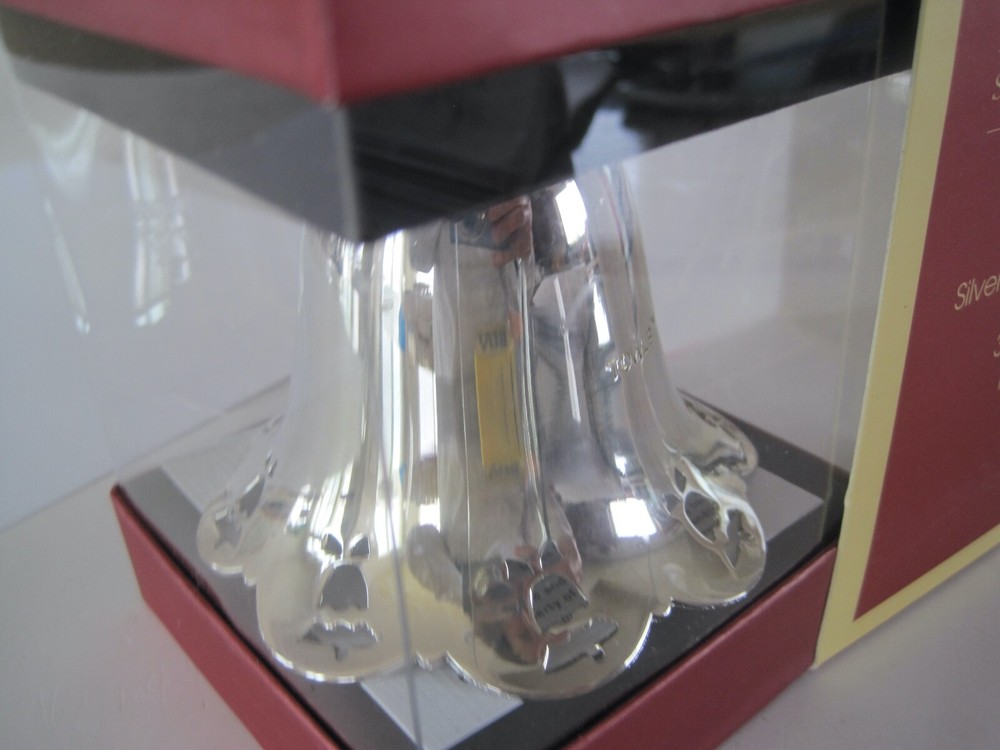 TOWLE Silver-plated Pierced Bell W/ Box 2011