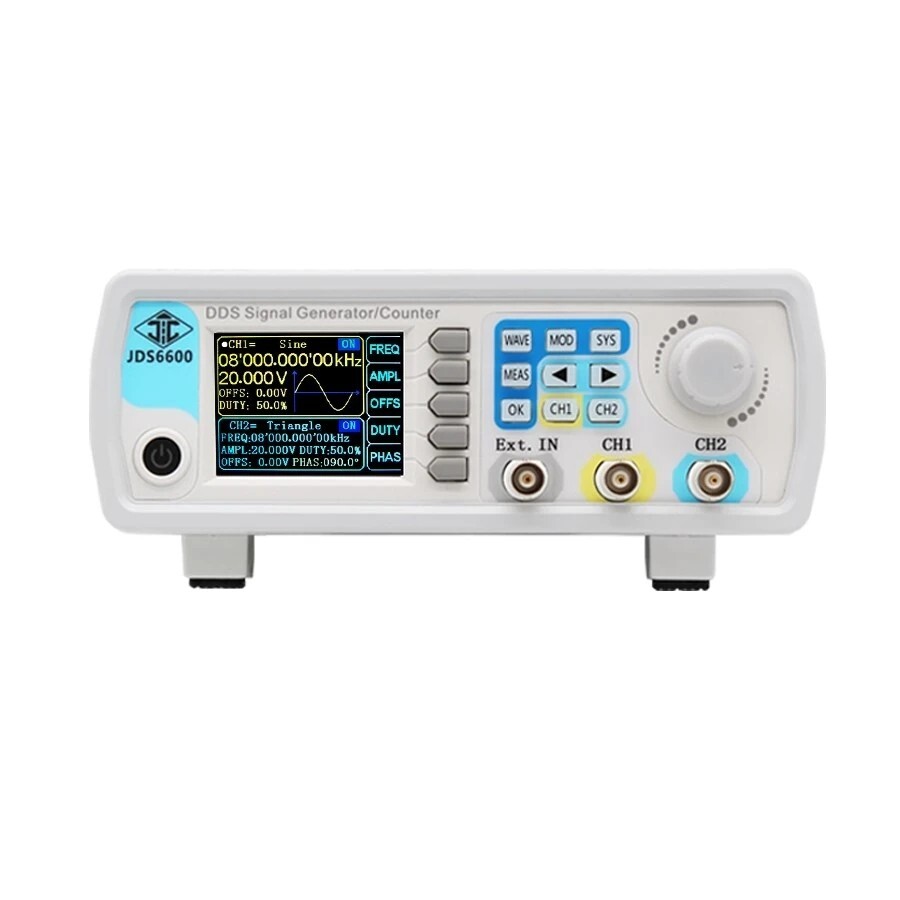 JDS6600 30MHz DDS Function Signal Generator CNC Arbitrary Waveform Pulse Wave