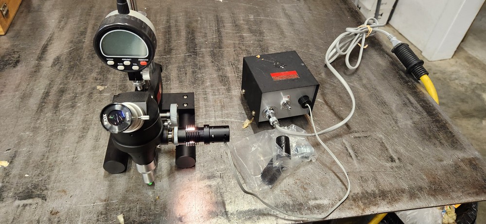 Titan Tool ZDM-1 Z-Axis Depth Measuring Microscope Digital Indicator, W.10X