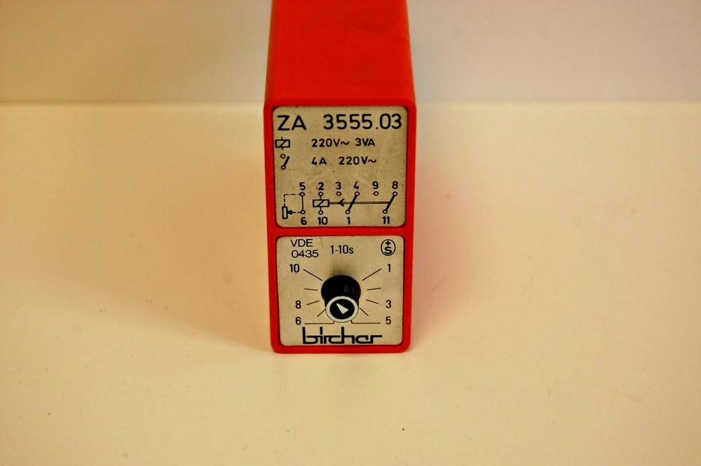 Bircher ZA 3555.03 Time Delay Relay