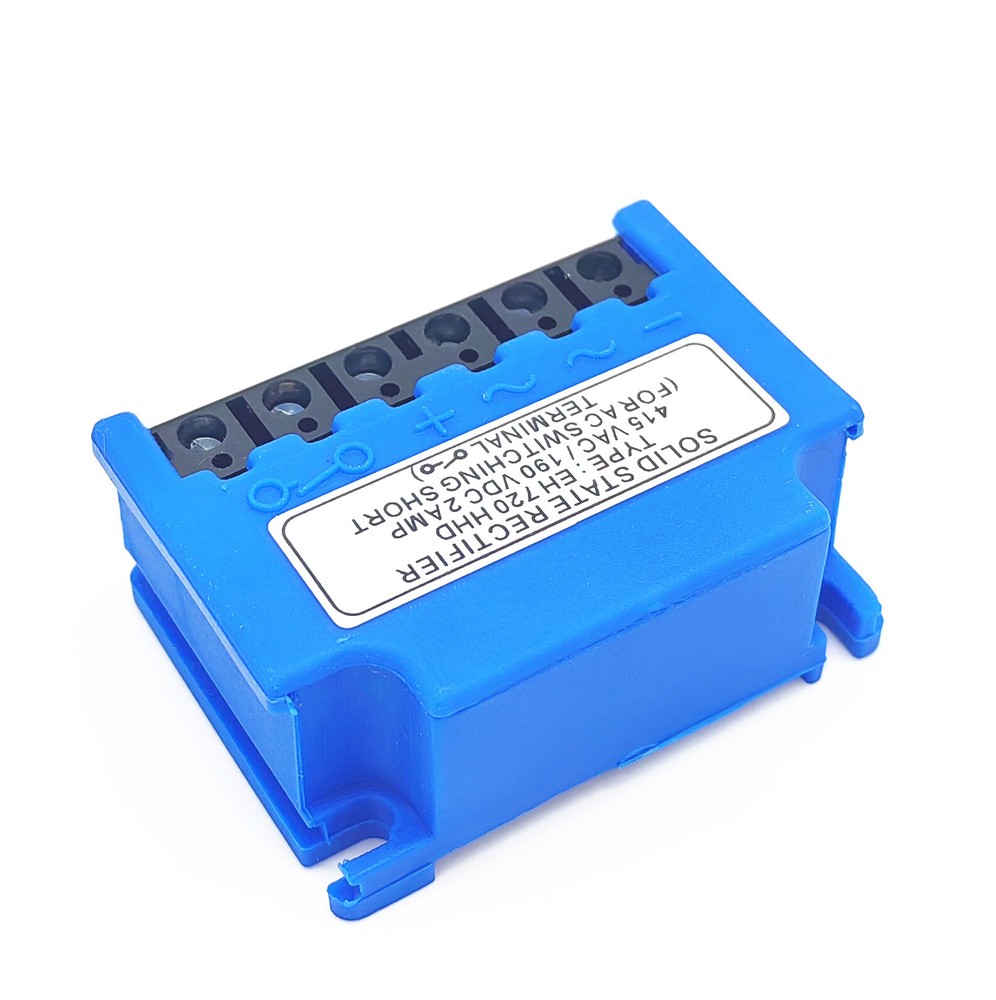 SOLID STATE RECTIFIER EH 720 HHD 415VAC/190VDC 2AMP brake rectifier