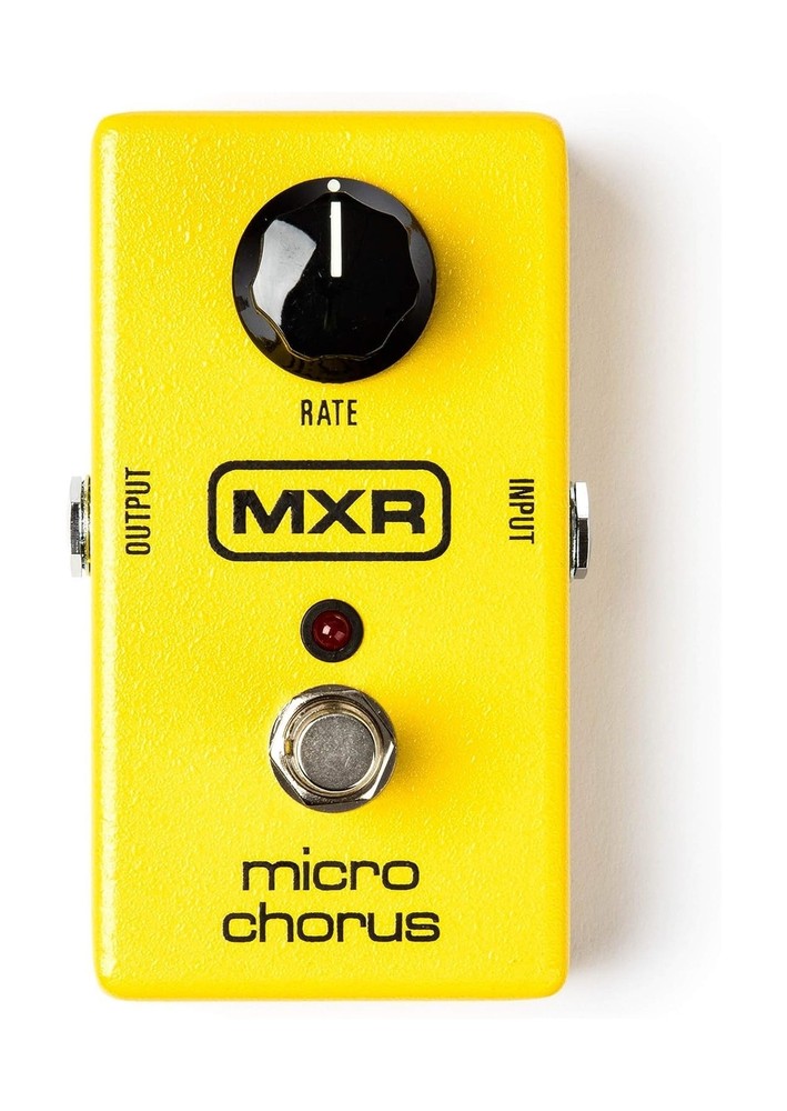 MXR M148 Micro Chorus Guitar Effects Pedal - Bundle with Power Supply and Ins...