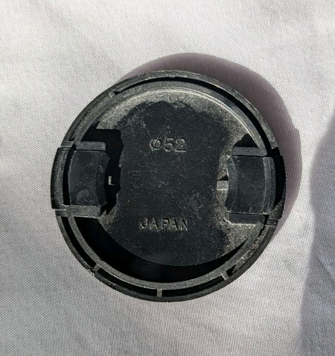 VIVITAR Series 1 52mm plastic front lens cap