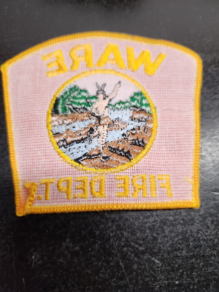 Vintage Ware Massachusetts Fire Department Shoulder Patch