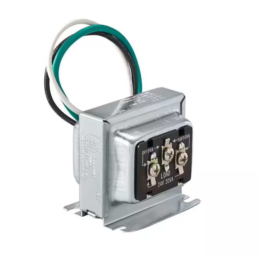 DEFIANT Wired Doorbell Tri-Volt Transformer