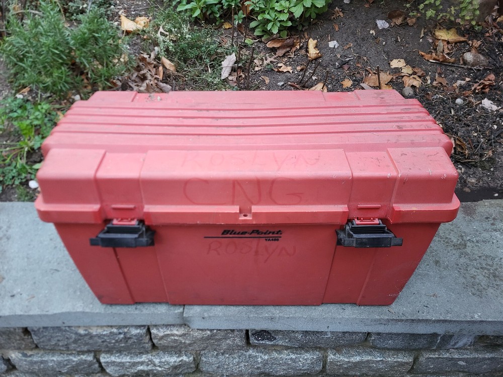 Snap-on Bluepoint YA486 Toolbox Red Tool Chest Box Powerlatch